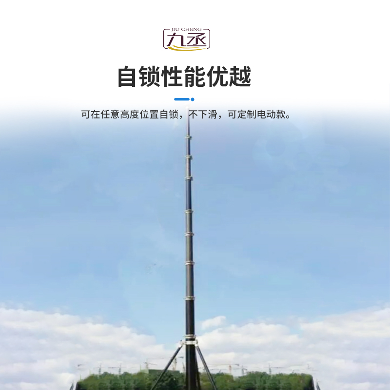 手搖式升降桿避雷針在雷雨季節發揮大作用